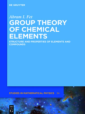 cover image of Group Theory of Chemical Elements